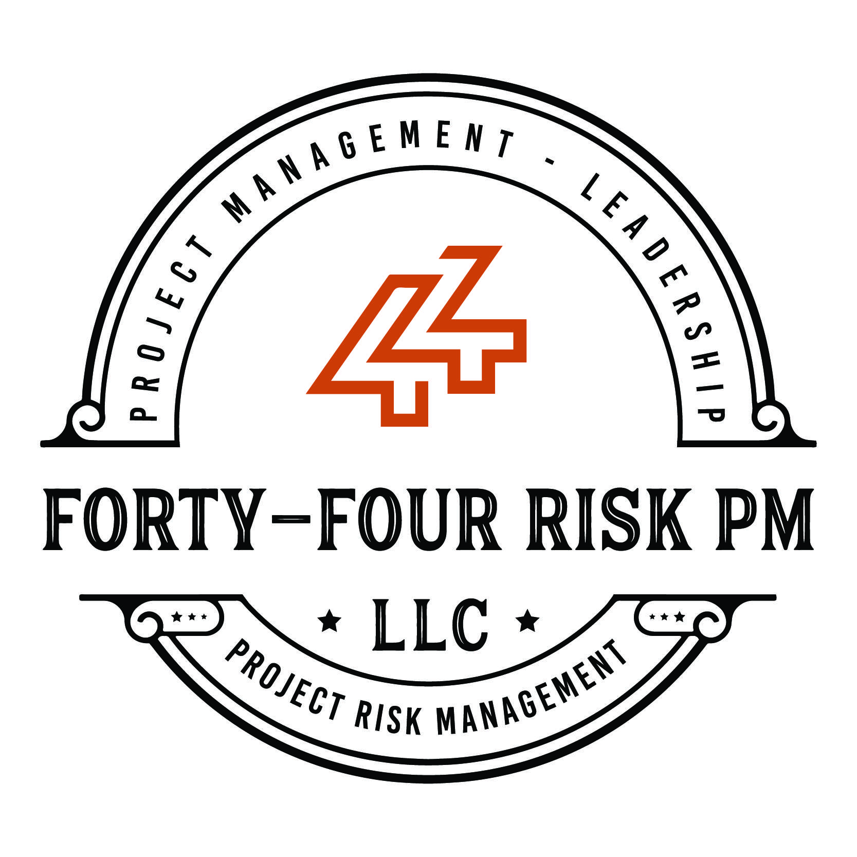 The Risk Blog's parent organizations logo - 44Risk PM!