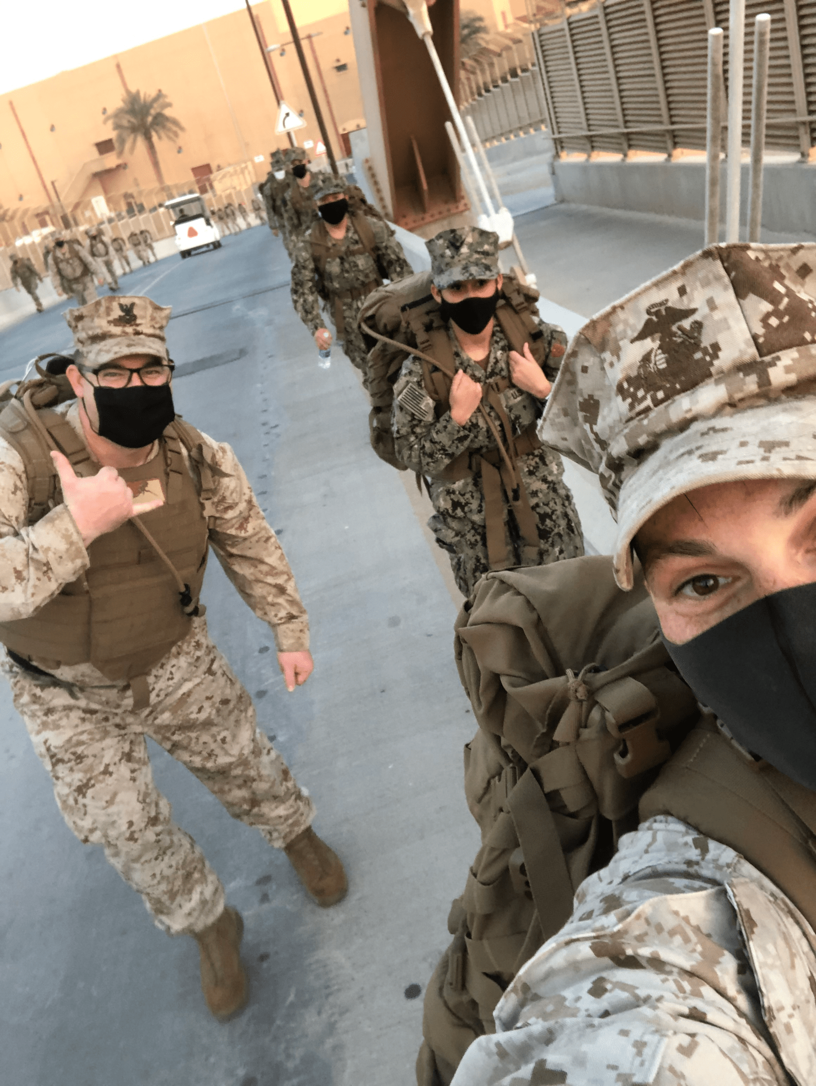 Company Commander in Bahrain