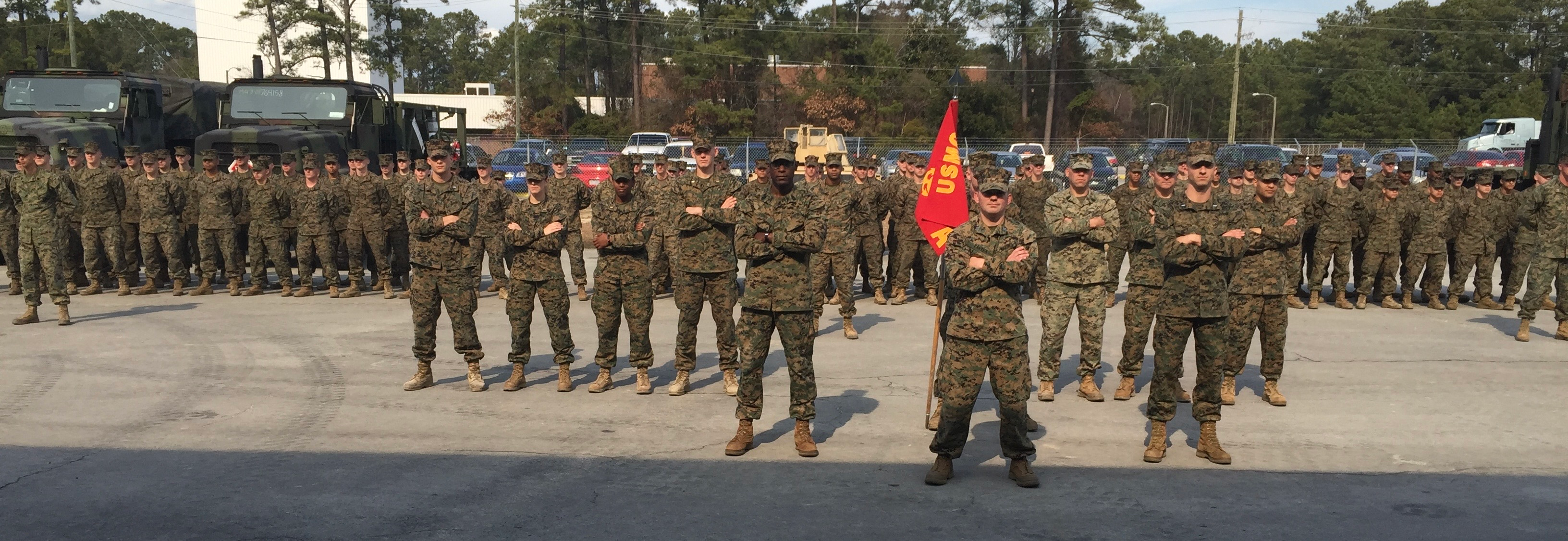 Company Commander at Camp Lejeune