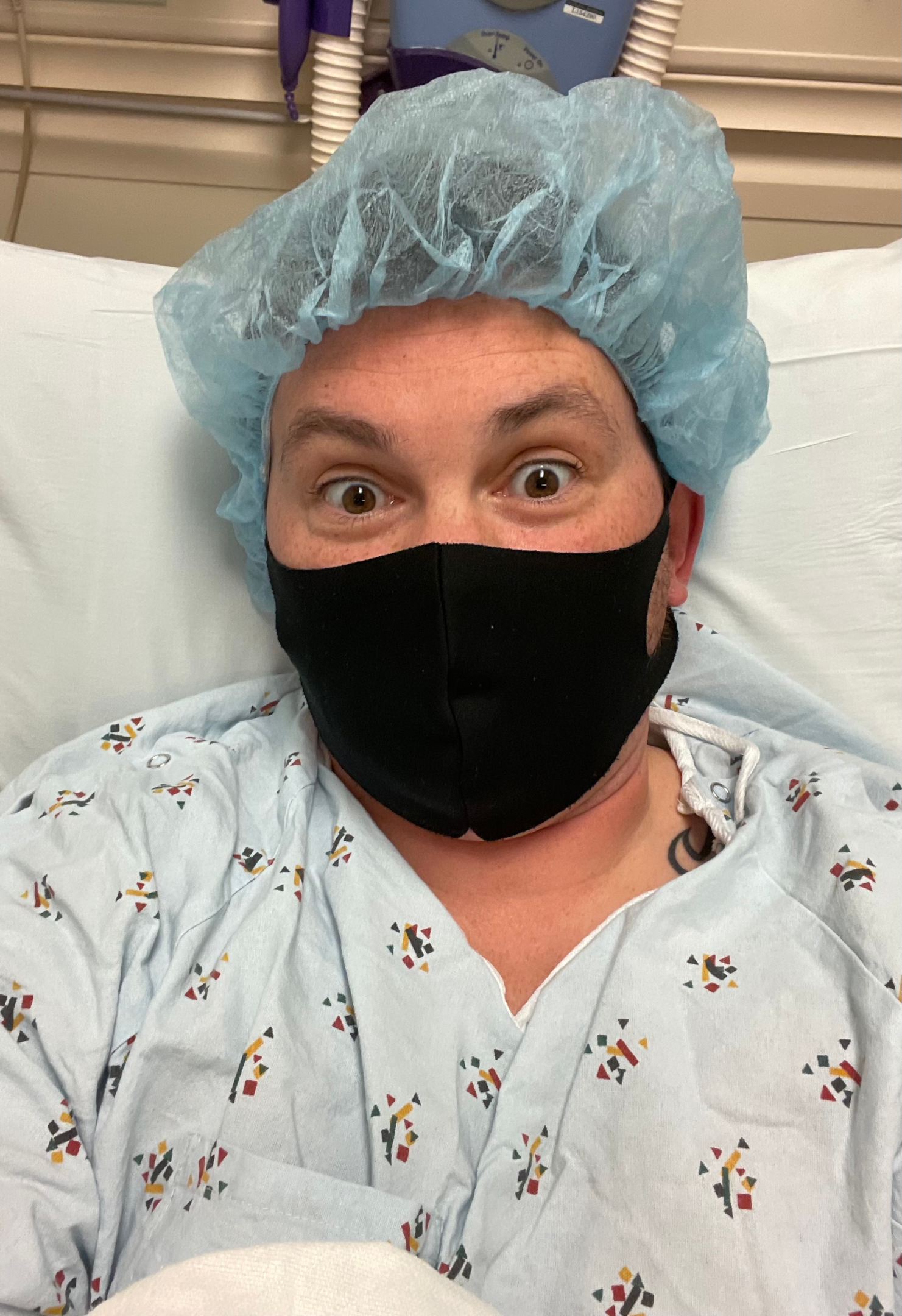 Prepped for Brain Surgery, UCLA