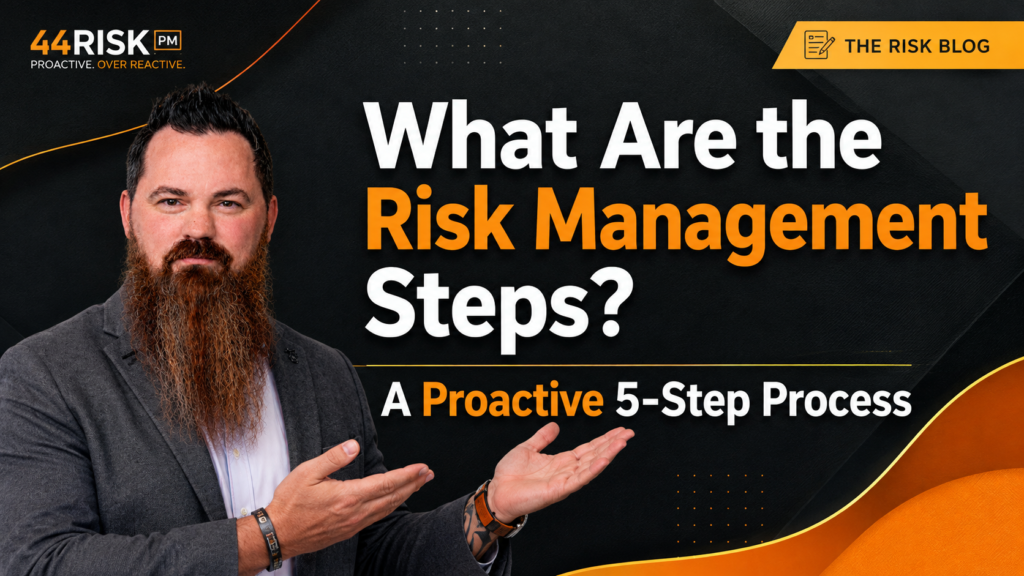 risk managements steps required to manage risks