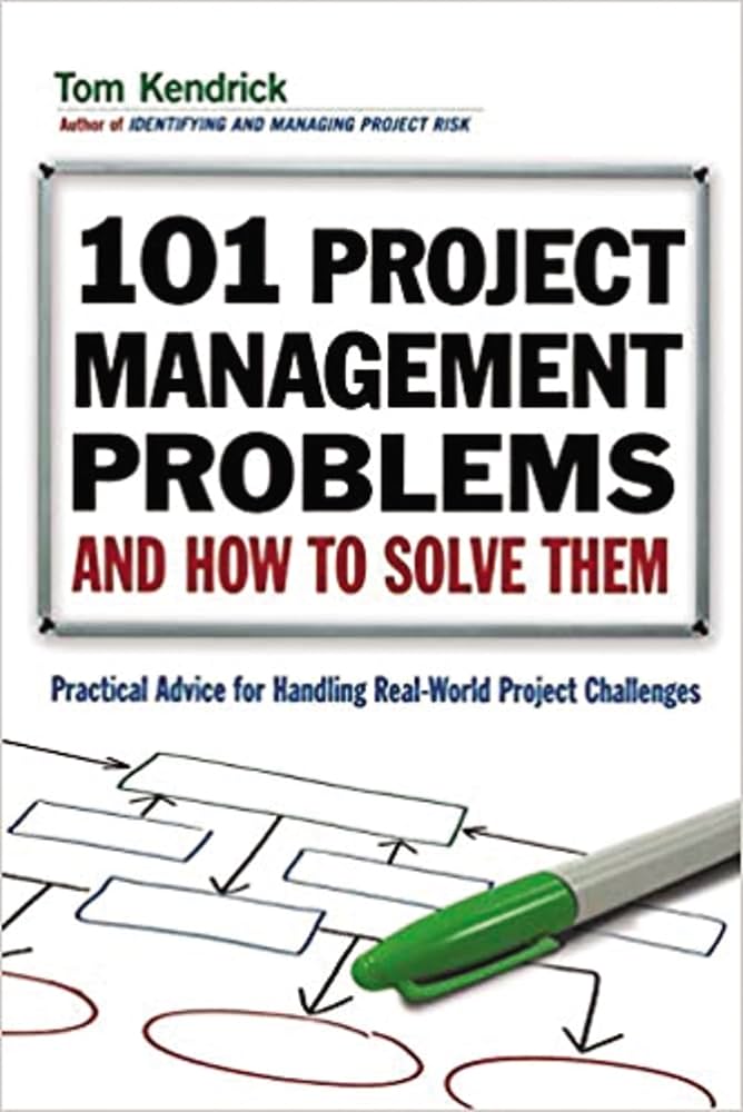 Tom Kendrick authored book cover for 101 Project Management Problems and How to Solve Them
