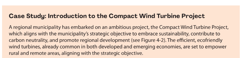 Snapshot of the Risk Management Practice Guide of the intro to the practical application case study