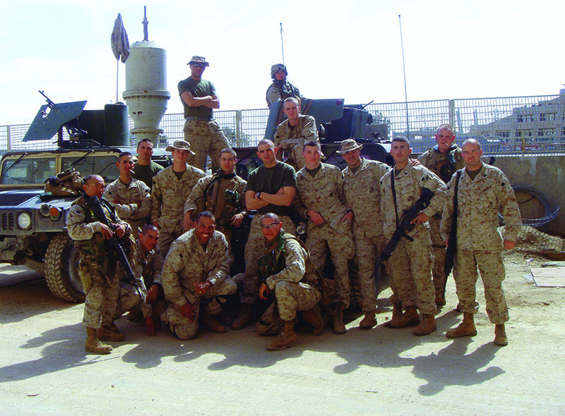 Marines at the Haditha Dam, Haditha, Iraq