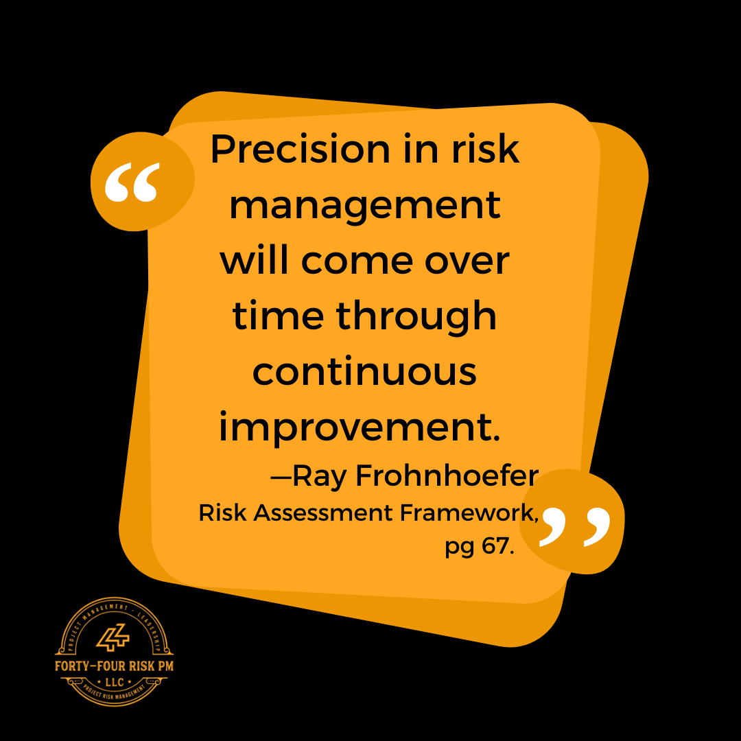 Risk Assessment Framework book quote