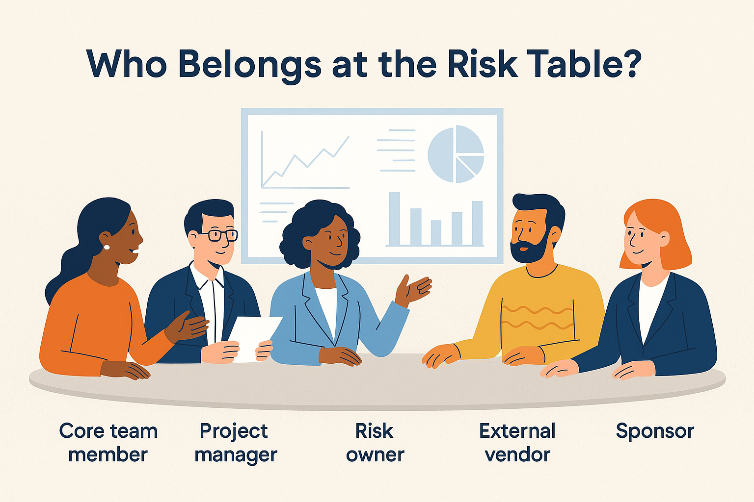 Who belongs at the risk table