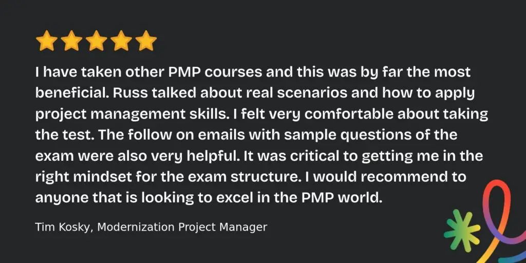 Testimonial by Tim Kosky